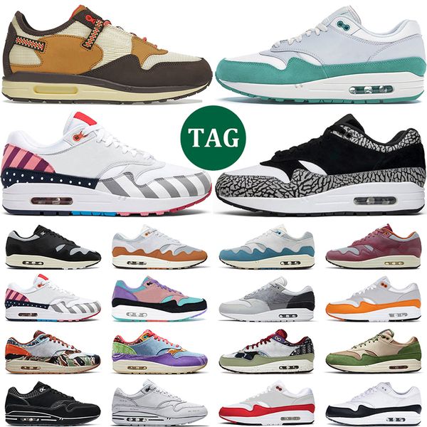 

men women running shoes 1s watermelon patta noise aqua blueprint rush maroon obsidian elephant mens trainer sneakers, White;red