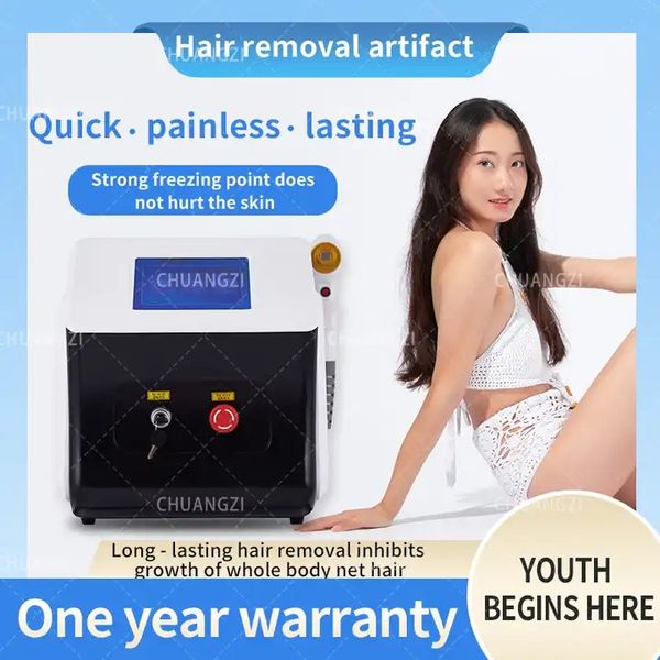 

808nm diode l-aser hair removal machine 2000w depilation equipment three wavelengths ice device professional for salon