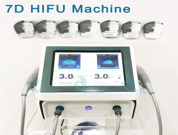

7d hifu machine 7 cartridges 30000 20000 ss for face lifting body skin tightening painless treatment high intensity focused ult2858400