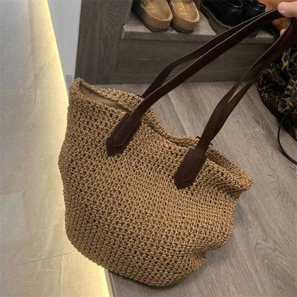 

summer straw woven bags large bags daily large capacity single shoulder bags women's bags new women's bags