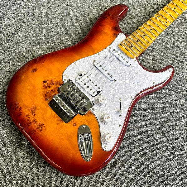 

wholesale custom body st stratocast-er chrome tremolo electric guitar