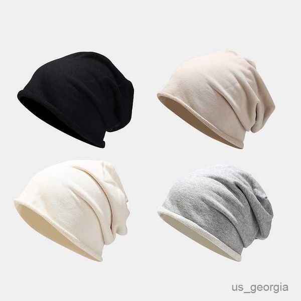 

caps fashion bonnet hats for men women autumn knitted hat solid color beanies spring casual soft turban cap hip hop beanie r230628, Blue;gray