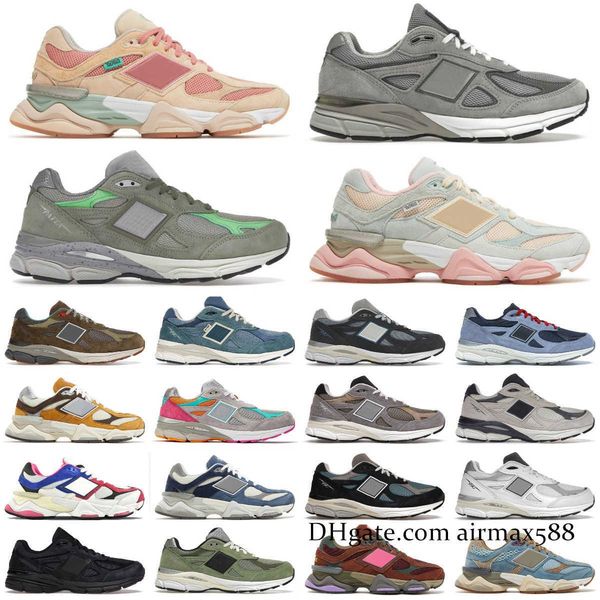 

990 designer v3 jjjjound 9060 casual shoes 990v3 joe freshgoods voices penny pink brown olive miusa teddy santis sea salt mens women retro o