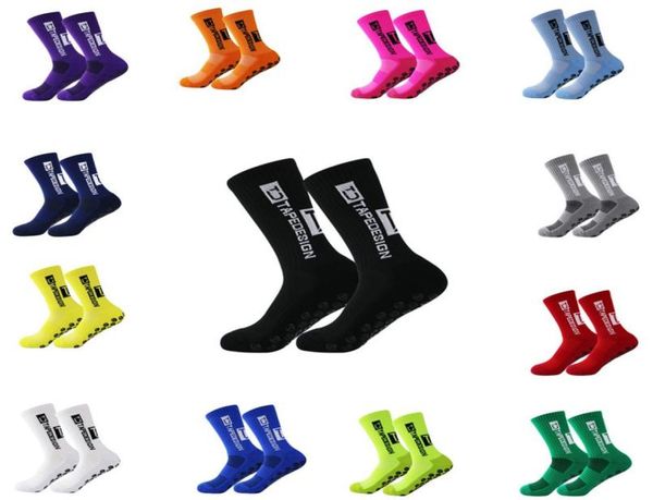 

professional football training non slip socks middle tube men039s towel wearresistant bottom indoor yoga outdoor football sock7551870, Black