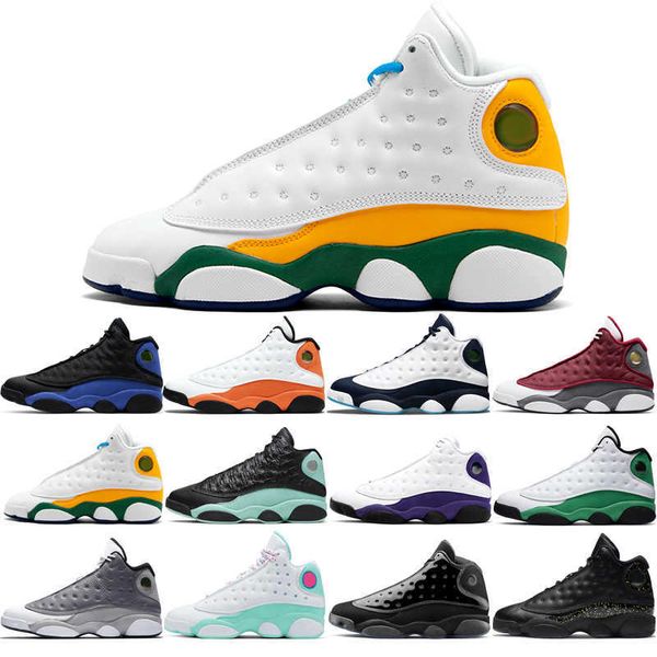 

man basketball shoes 13s fashion atmosphere grey aurora green cap and gown gold glitter hyper royal island lakers lucky obsidian playground, Black