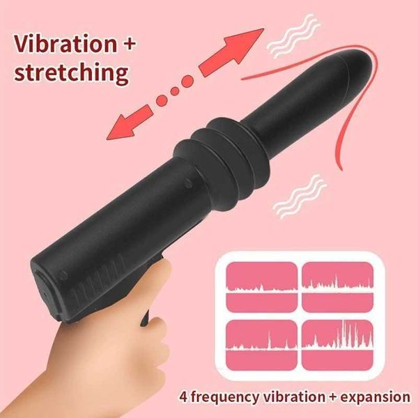 

machine telescopic vibration teaser stick female toy