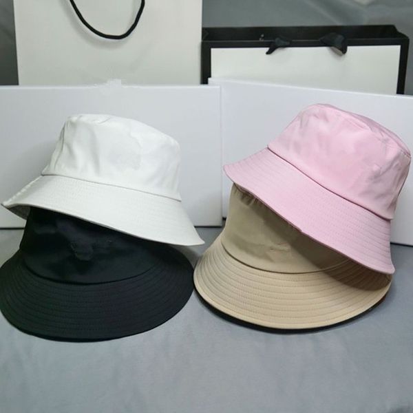 

bucket hat solid fisherman hat for women men casual outdoor sunscreen wide brim fashion designer hats outdoor fishing dress classic wild uni, Blue;gray
