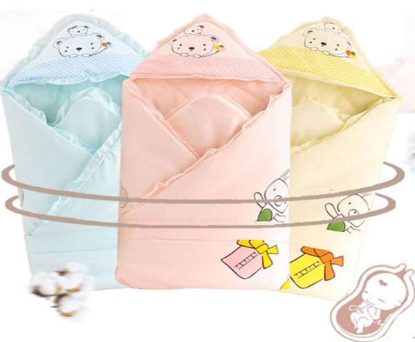

baby bedding sleep blanket with hat newborn cotton warm comfort baby sleeping bag envelop for newborn winter blanket7357306