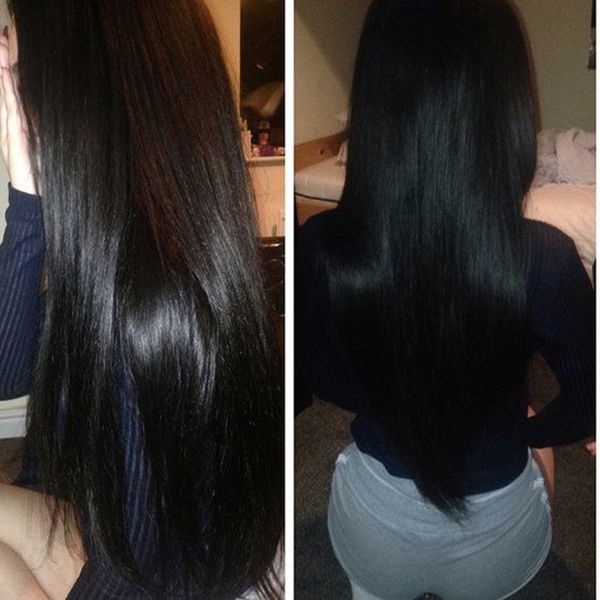 

straight headband women human hair wigs straight body wave with head bandglueless wig foblack women, Black;brown