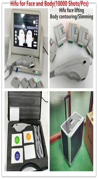 

10000 ss high intensity focused ultrasound hifu face lifting wrinkle removal body contouring 5 cartridges hifu machine9641689