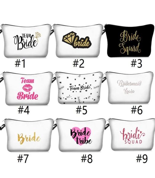 

mpb001 multifunction makeup bag women cosmetic bags organizer box ladies handbag fabric travel storage bags team bride printing2047726