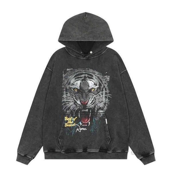 

mens hoodies sweatshirts designer letter men's niche tide brand wild high street casual american loose couple hooded sweater coat cloth, Black