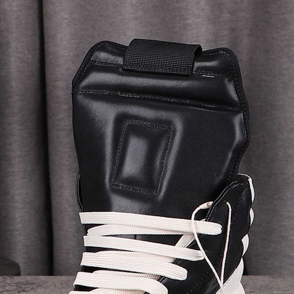

street high rick classic shoes men sneakers men's casual shoes women's sports shoe lace-up owens genuine leather designer male sne