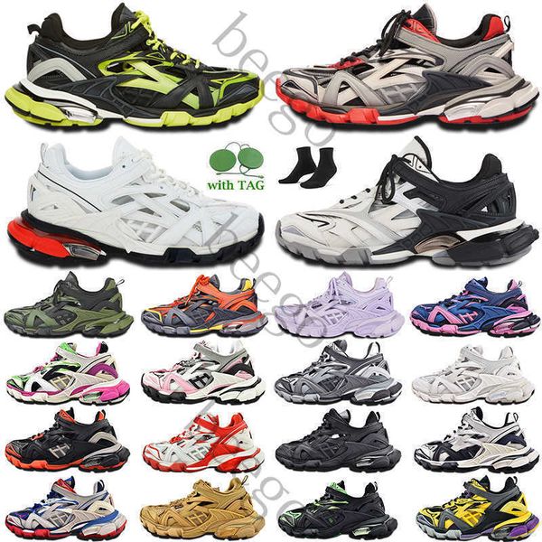 

casual shoes sneakers sneaker trainer trainers clear sole paris designer nylon platform for womens black white 17fw track 2 2.0 track2 paris