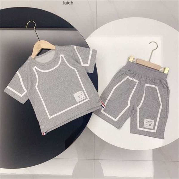 

children's designer polo shorts suit t-shirt 2 brand jacket suits summer clothes for boys and girls xvp9, White;black