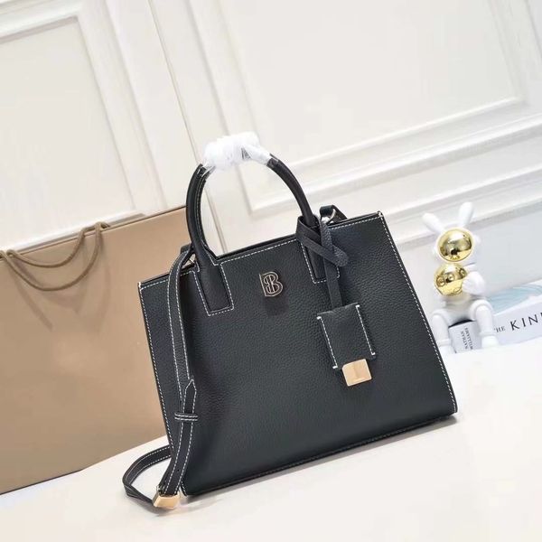 

tote bag designer the tote tb vintage bag for woman letter handbag luxury shoulder bags large capacity brown leather handbags women ags tote