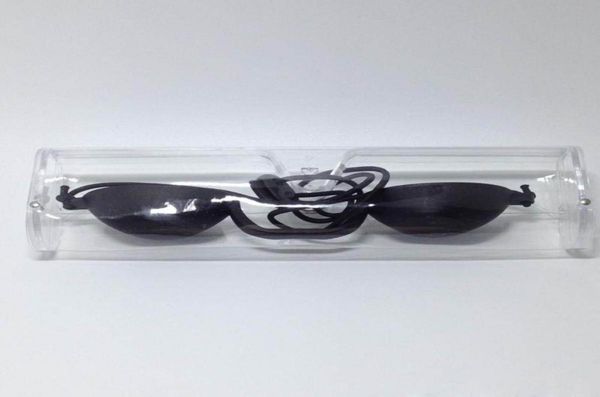 

tamax beauty eg001 light tight opaque black uv eye protection tanning goggles eyeshields ipl laser machine pdt salon use dhl shipm2981271