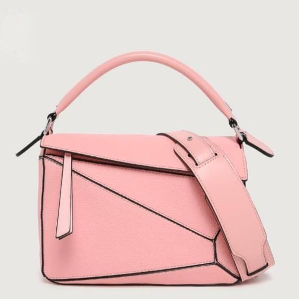 

luxury designer bag women crossbody bag geometric splice lychee pattern fashion versatile classic tote bag lightweight large capacity pu bag