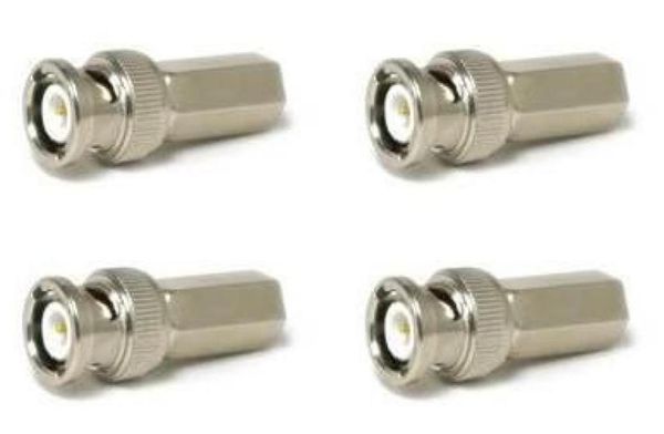 

bnc rg59 connector on bnc male for catv system cctv camera surveillance3931670