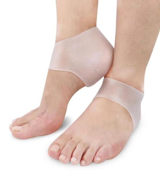 

silicone moisturising heel cracked foot care protectors tool socks gel socks with small holes 1 pair foot care tool us038556599