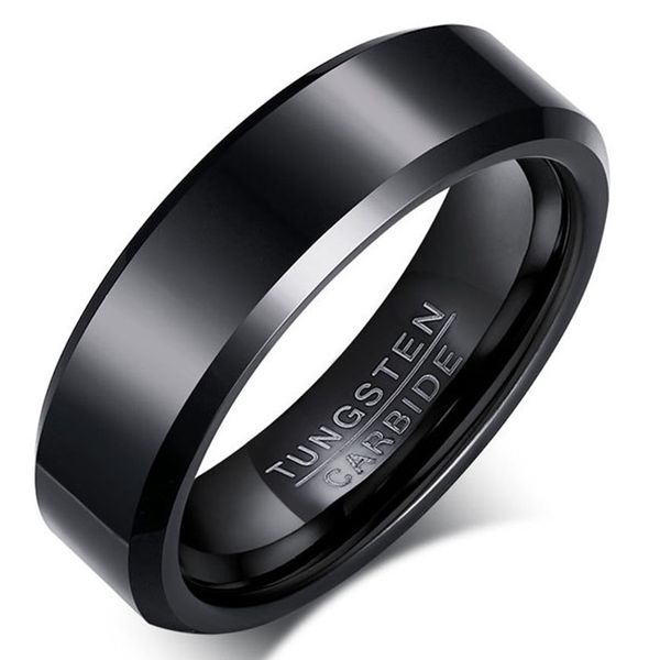 

vintage mens ring tungsten carbide rings jewelry gift for men women boyfriend girlfriend yw281tcr-013, Silver