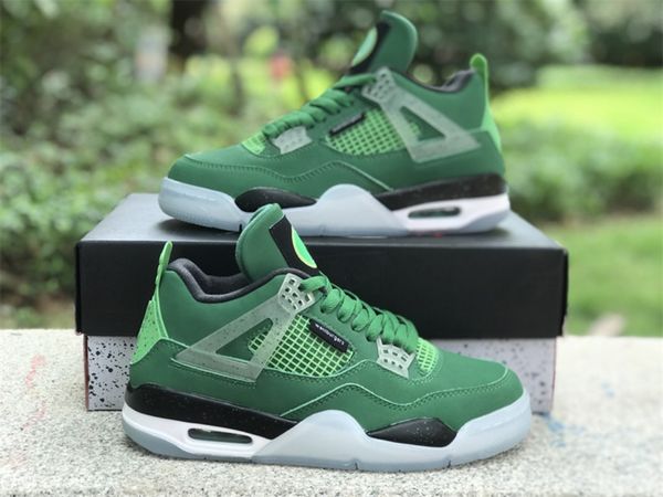 

basketball shoes 4 green duck 4s 904284 sneakers