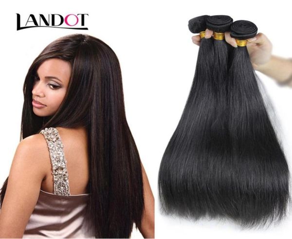 

brazilian virgin hair straight unprocessed peruvian indian malaysian cambodian russian european remy human hair weave bundles natu3770466, Black