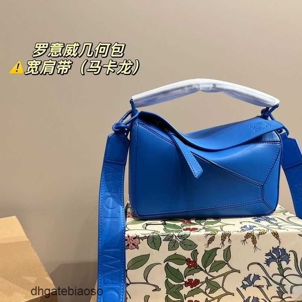 

puzzle leather outdoor bag girl designer loews handbag bags women's premium edition one shoulder crossbody handbag geometric litchi pat