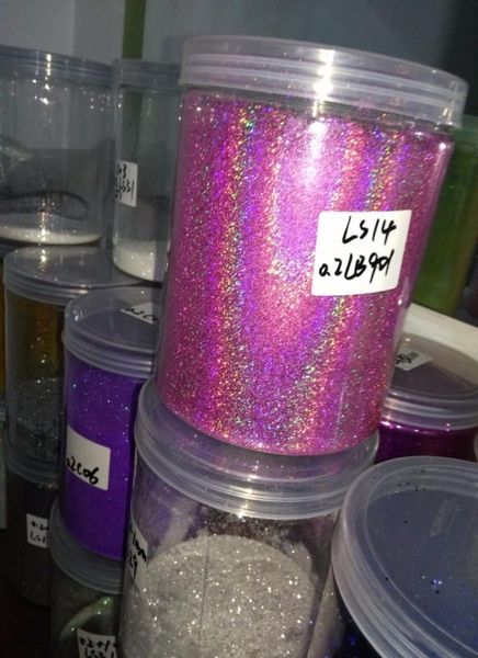 

1128quot02mm008inchlight fuchsia holographic glitter rainbow laser powder nail pigment for nail artlb901200glot8628524, Silver;gold