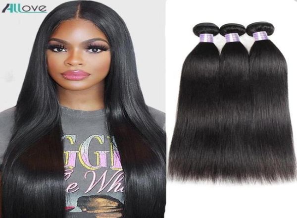 

brazilian kinky yaki straight body loose deep water curly hair weft human hair bundles peruvian indian malaysian virgin hair exten9477459, Black