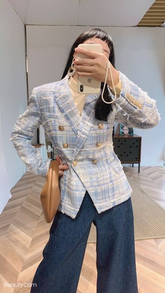 

ba1 main suits women's blazer two piece sets brand designer australia designer wonderland floral odyssey print customized suit jacket s, White;black