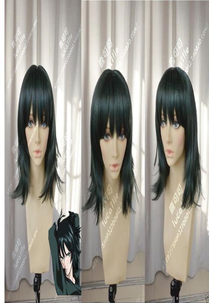

one punch man hell jigoku no fubuki anime cosplay costume wig1105740, Black;brown