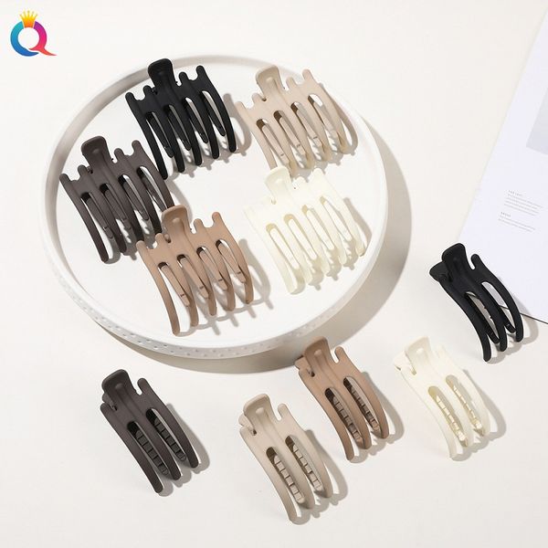 

fashion blogger designer jewelry new duckbill clip, curly hair clip, ins ponytail, shark catching clip accessories barrettes hair wholesale, Slivery;golden