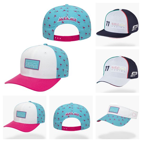 

f1 team 2023 driver hat racing baseball sports hat fans shading curved hat