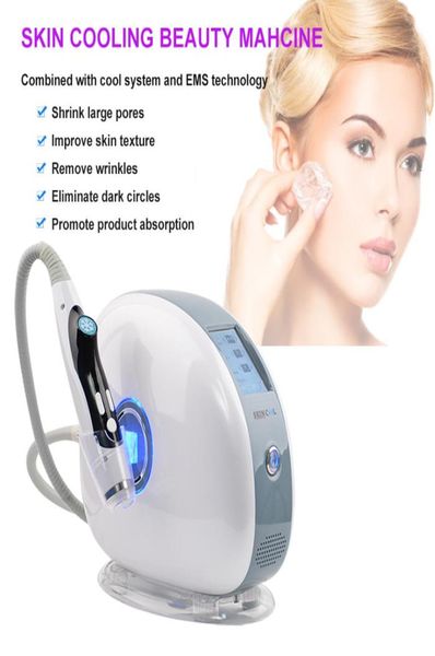 

portable cryo skin cooling electroporation ems device facial lifting skincare mesotherapy antiageing wrinkle machine9312923