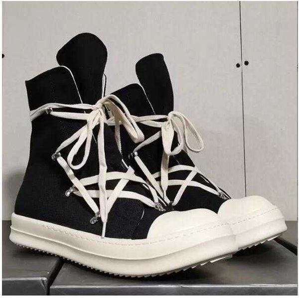 

shoes rick canvas sneakers for men and women owens shoelaces own fragrance high soled boots casual shoes 4l8e size35-47 sfsdf rb44