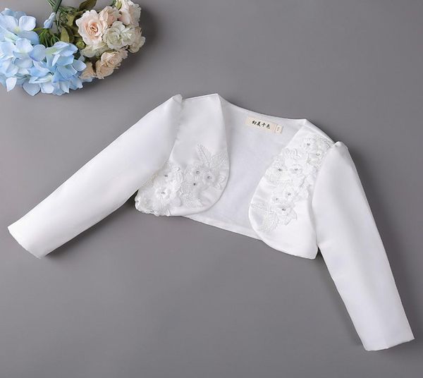 

christmas new girls bolero fashion children lace beading sequins short jacket party kids jacket little girls clothing8791279, Blue;gray