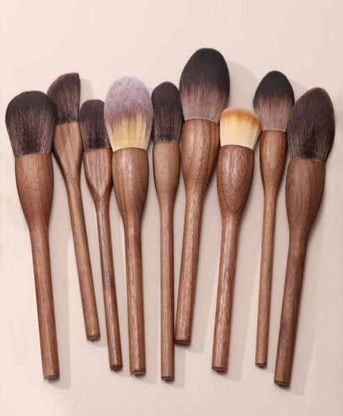 

makeup brushes powder brush synthetic contour blusher foundation highlight professional blending buffer2483439
