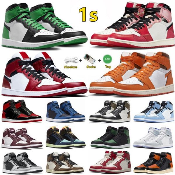 

1 1s mens basketball shoes bred patent starfish dark mocha chicago shadow 2.0 ts x fragment university blue newstalgia men women trainers sp