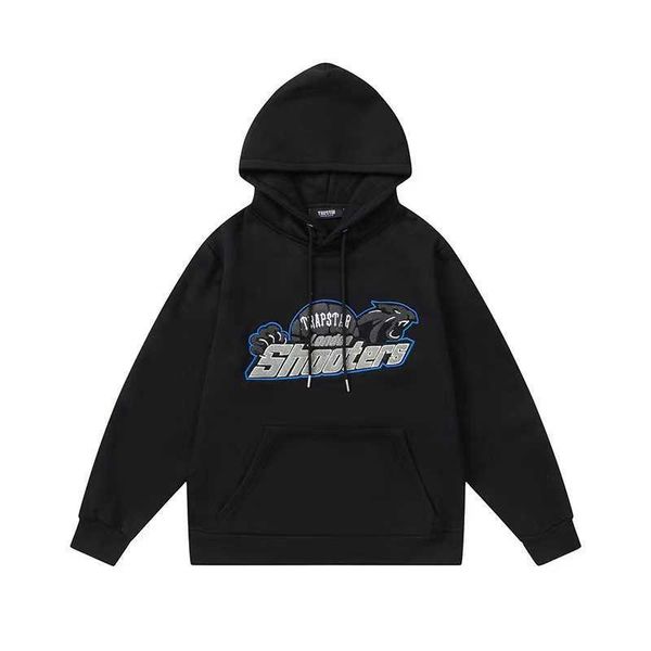 

sell trapstar sets casual loose long sleeve men suit london tracksuit set embroidered sweatshirt spring hoodie, Black;brown