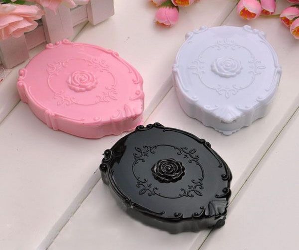 

10pcslot new fashion rose contact lenses case box eyewear cases gift amp bags glasses 1876429