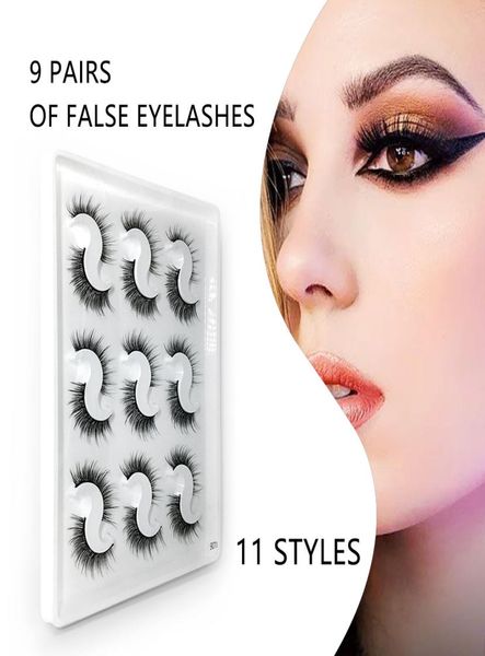 

new fake eyelashes 100 natural dramatic volume eyelashes extension false eyelashes long makeup 3d mink lashes eyelash extension6456148