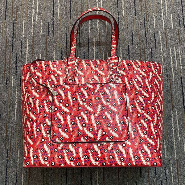 

women shopping bags designer totes composite handbag famous genuine leather purse big shoulder bags black white brown luxurys wallets