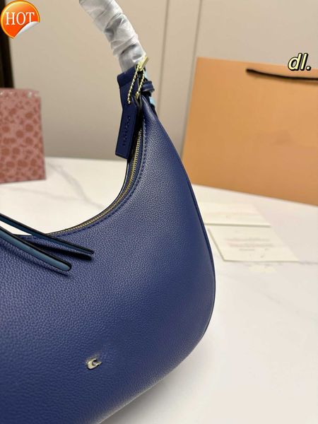 

brand designer bags handbags shoulder crossbody bag tote bags new fashion texture leather multifunctional portable capacity crescent bag fac