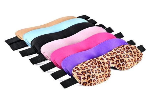 

3d sleep mask natural sleeping eye mask eye cover shade travel eyepatch 7 color for choose dhl 3138750