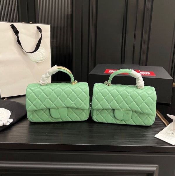 

bag womens designer handbag women messenger bag crossbody bag shoulder bag sling bag pink bag quilted sheepskin handle square shaped bag