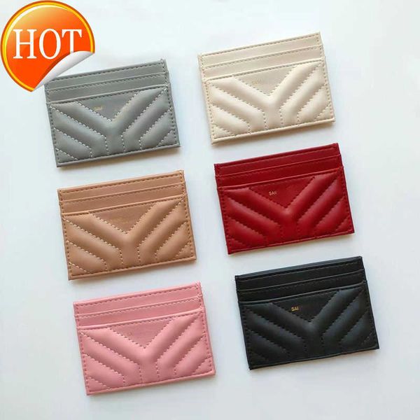 

brand designer change purse card pack cow pickup bag women's card bag 2023 new leather compact portable multi-card ultra-thin light sim