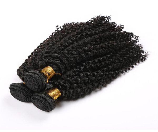 

human hair for braiding malaysian curly hair bundles body wave hair weaves water wave straight human weave body wave cuticle align7009199, Black