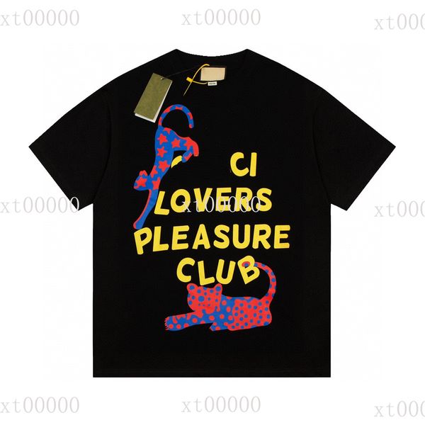 

22ss designer letter printed t shirts tee sweatshirt fashion high street short sleeves summer casual t-shirt breathable men women crew neck, Black;brown