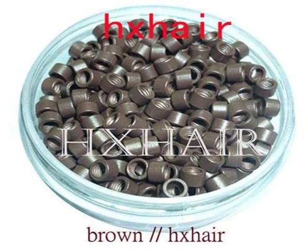 

10000pcs 10bottles 40mm micro aluminium rings links beads06376323, Black